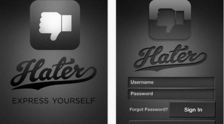 Ένα application για όσους ξέρουν να μισούν!