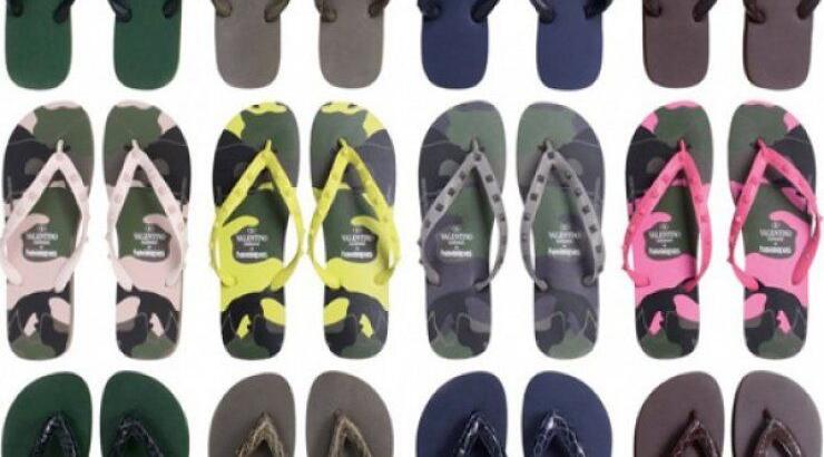 Ο Valentino σχεδιάζει Havaianas και μας αφήνει με το στόμα ανοιχτό!  