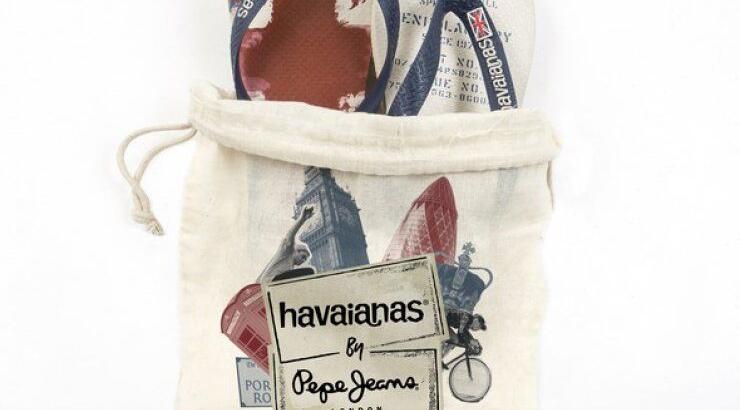 H πιο καλοκαιρινή συνεργασία: σαγιονάρες Havaianas by Pepe Jeans London 