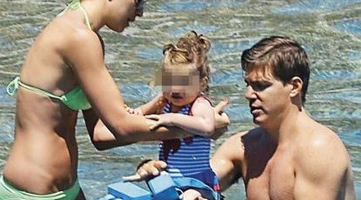 Χρουσαλά - Πατίτσας: Στιγμιότυπα από τις βουτιές με την 18 μηνών κόρη τους