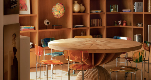 Όταν ένας πίνακας του Klimt γίνεται έμπνευση για το design ενός διαμερίσματος