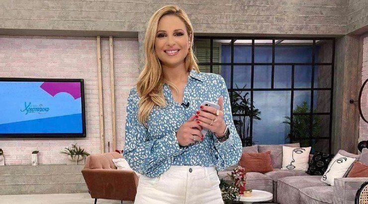 Χριστιάνα Αριστοτέλους: Δεν πάει το μυαλό σας πως βγήκε έξω μέσα στο κρύο! [εικόνα]