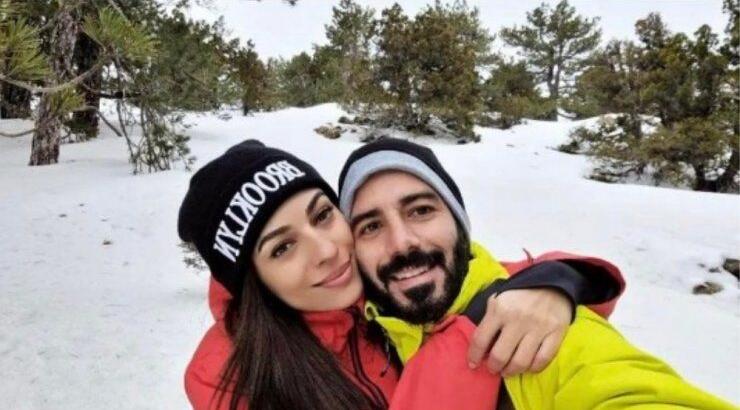 Χριστίνα Κυριάκου – Δημήτρης Παστελλά: Εξόρμηση στο χιονισμένο Τρόοδος για το ερωτευμένο ζευγάρι!