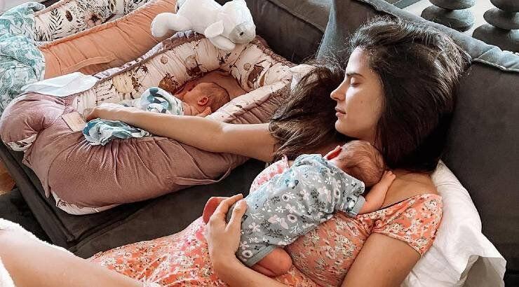 Η εξομολόγηση της Χριστίνας Μπόμπα δύο εβδομάδες μετά τον τοκετό: "Είχα πάθει σοκ"