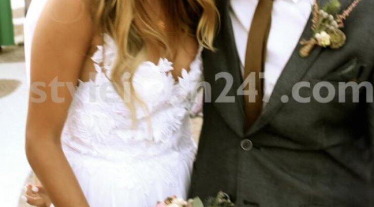 Κωνσταντίνα Ευριπίδου: Πιστή αντιγραφή το νυφικό της απο ξένη ιστοσελίδα