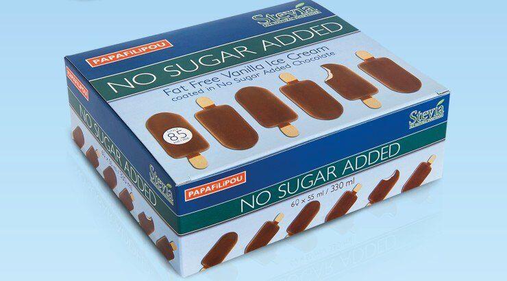 Νέο παγωτό PAPAFiLiPOU με στέβια, χωρίς ζάχαρη, με πλούσια γεύση! 