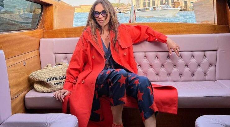 Τάνια Χατζηχριστοφή: So stylish στη Βενετία σε private event του οίκου Saint Laurent