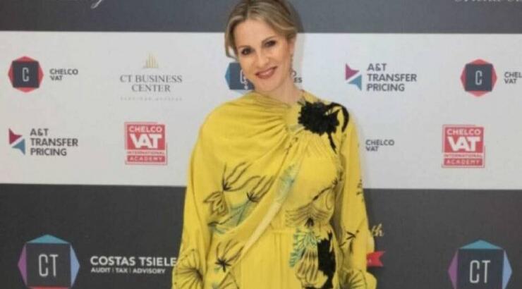 Ινώ Αναστασιάδη: Η υπέροχη δημιουργία που επέλεξε στο γάμο του Γιώργου Θεοδότου και της Έλις Μισιρλή