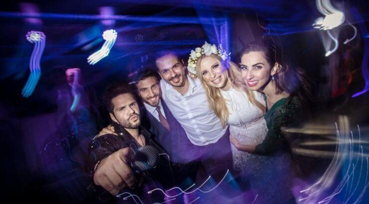 To ξέφρενο γαμήλιο party Εφραίμ - Αριστοτέλους με το Γιώργο Τσαλίκη