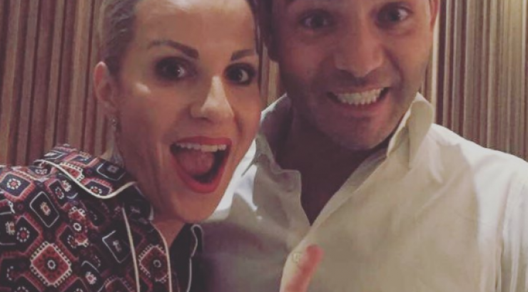 Σε τρελά κέφια η Ινώ Αναστασιάδη: Δείτε την να χορεύει για τον άντρα της!