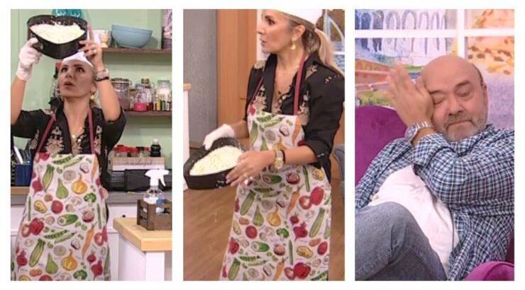 Γιώτα Δαμιανού: Η νέα γκάφα στην κουζίνα – Ο Δημητρόπουλος δάκρυσε από τα γέλια! [βίντεο]