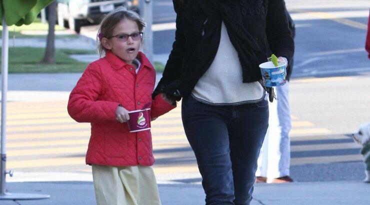 Jennifer Garner: Με την κόρη της για παγωτό