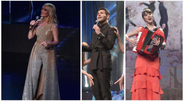 Νατάσα Θεοδωρίδου - Πέτρος Ιακωβίδης - Μιρέλα Πάχου: Έλαμψαν στη σκηνή των "Madame Figaro Γυναίκες της Χρονιάς 2018"