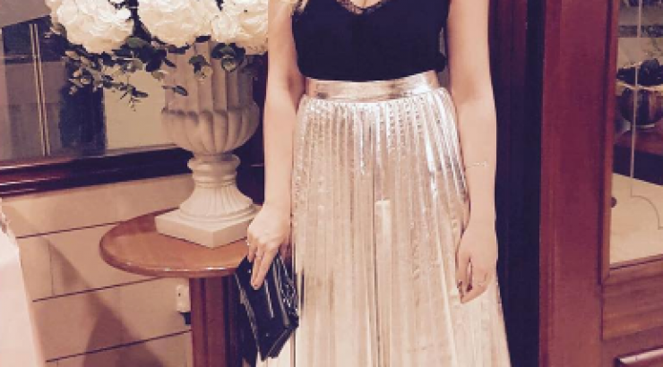 Άντρη Καραντώνη: Στη δουλειά με την κορούλα της!