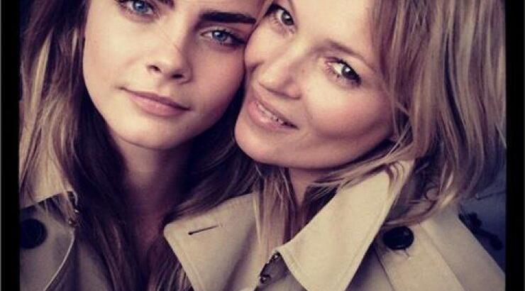 Κέιτ και Κάρα: η θρυλική εμφάνιση στο σόου του Burberry 