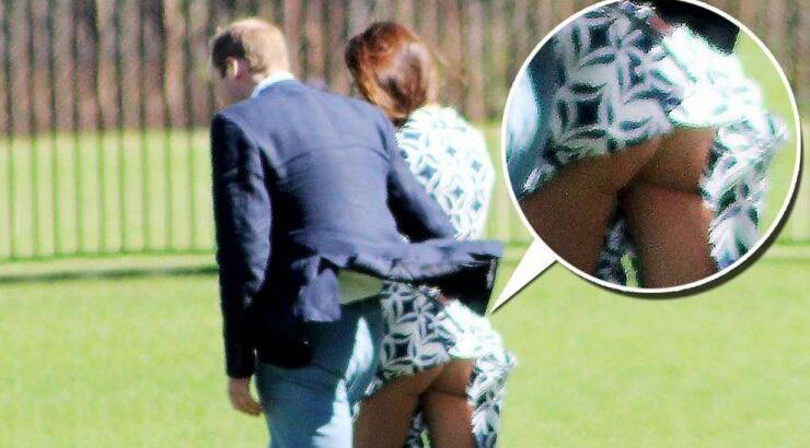 Απίστευτο! Tα γυμνά "βασιλικά" οπίσθια της Kate Middleton!