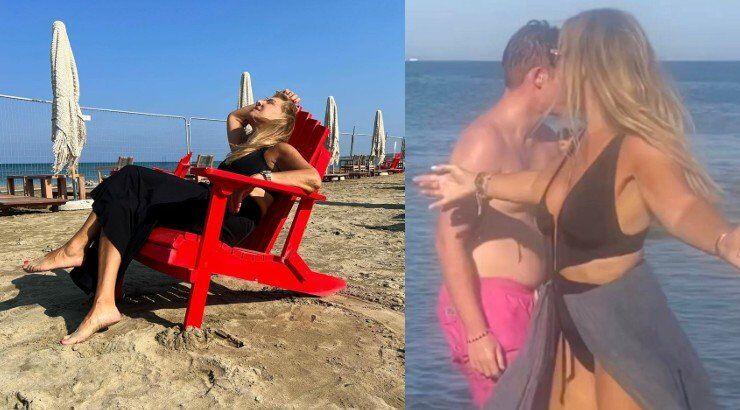 Κάτια Θεοδότου: Γλεντάει στην παραλία χορεύοντας χασάπικο στην αμμουδιά! [βίντεο]