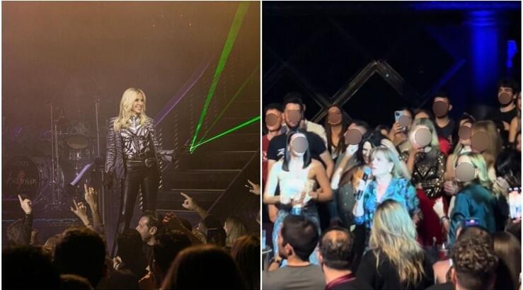 Μαρία Καβογιάννη: Πήγε στη Βίσση, πήρε το μικρόφωνο και έγινε χαμός στο μαγαζί [βίντεο]