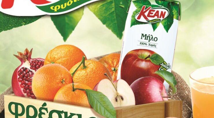 Νέες μοντέρνες συσκευασίες χυμών ΚΕΑΝ
