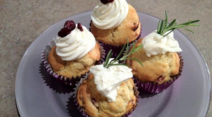 Cupcakes με παρμεζάνα