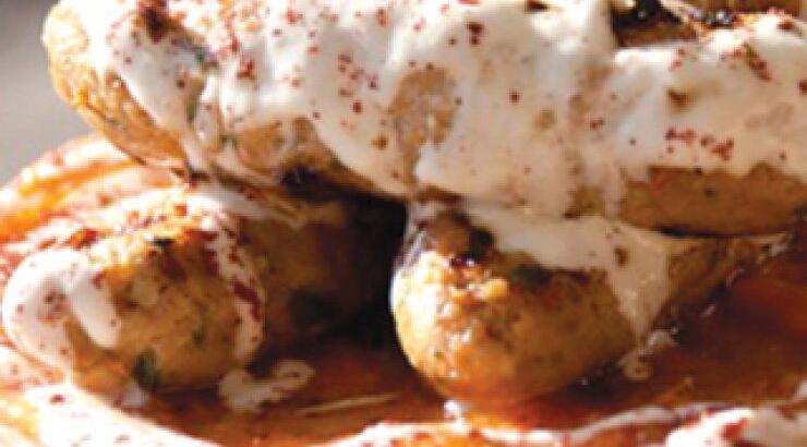 Κεμπάπ με σάλτσα γιαουρτιού