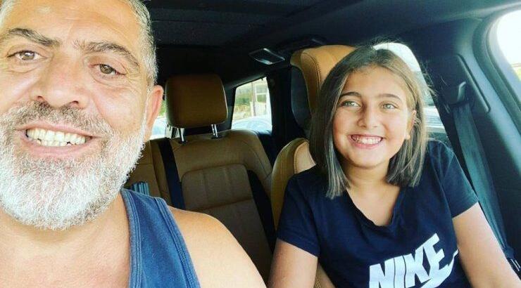 Κούλλης Νικολάου: Δείπνο για δύο με το κοριτσάκι του! [εικόνα]