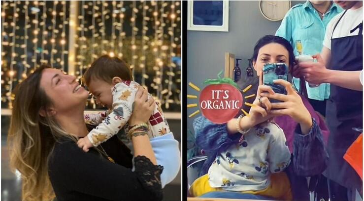 Κρίστυ Παπαδοπούλου: Με τον γιο της Χάρη στο κομμωτήριο [βίντεο]