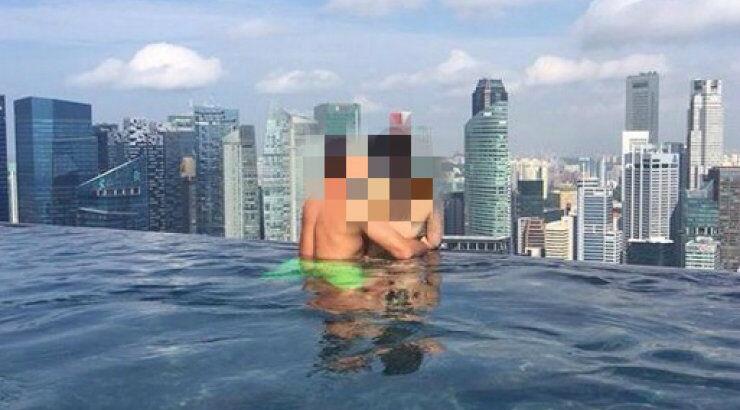 Επώνυμο ζευγάρι της κυπριακής showbiz απόλαυσε τη συγκεκριμένη θέα στη Σιγκαπούρη