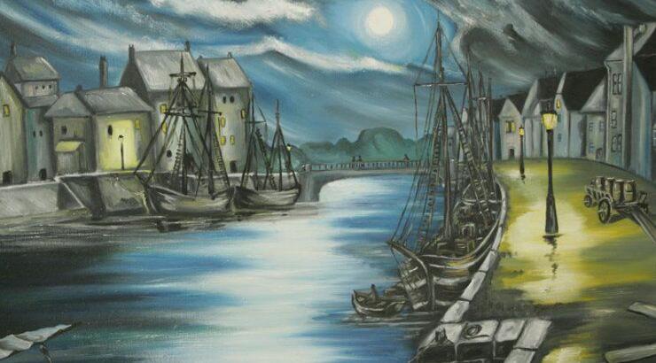 Βόλτα στη έκθεση ζωγραφικής του Χρίστου Ποτσίδη