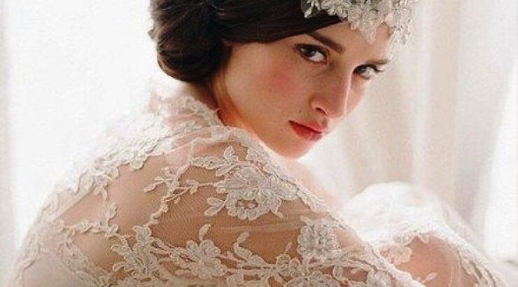 Ρομαντικά νυφικά από δαντέλα 