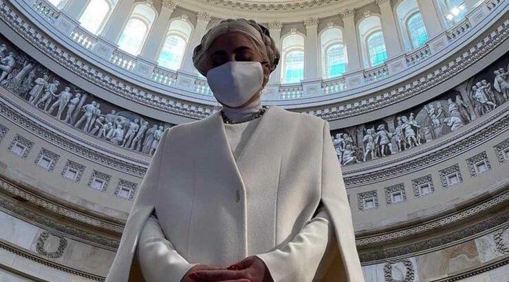 Lady Gaga: Η κομψή της εμφάνιση στο Καπιτώλιο