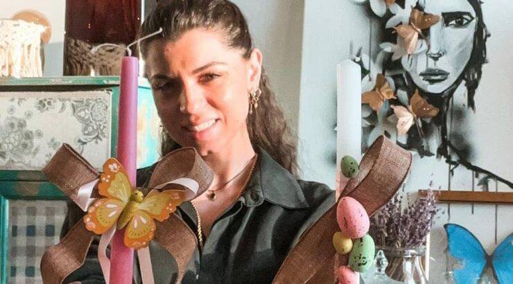 Έφτιαξα τη δική μου πασχαλινή λαμπάδα!