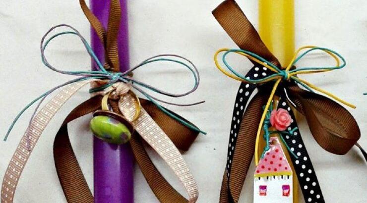 Λαμπάδες από τα χεράκια σας!