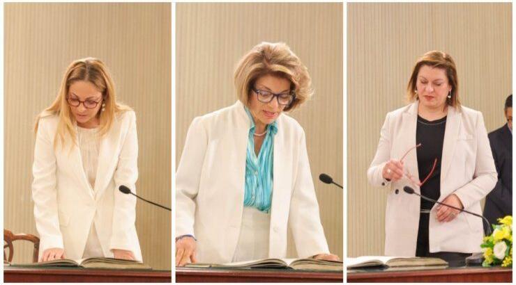 Οι κυρίες στη νέα κυβέρνηση Χριστοδουλίδη “ψήφισαν” λευκό στις ενδυματολογικές τους επιλογές