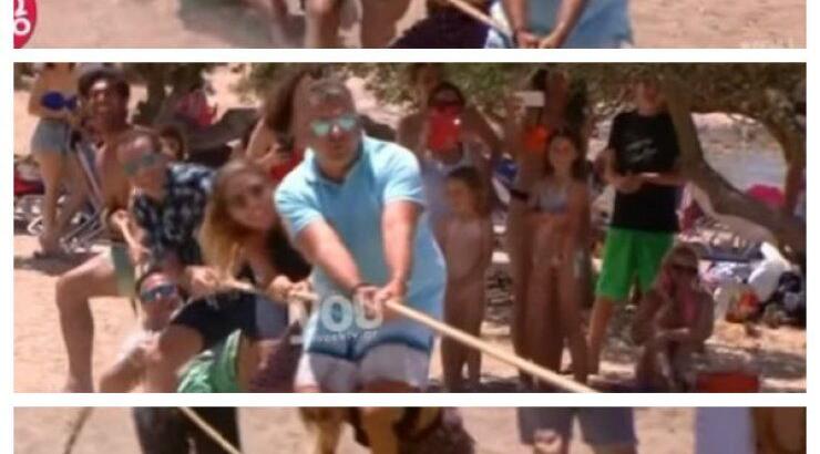 Πανικός! Ο Λιάγκας έφαγε τούμπα και άνοιξε όλο το μαγιό του