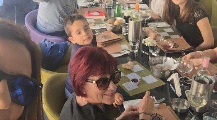 Κατερίνα Αγαπητού - Κρίστιαν Ονουφρίου: Γεύμα με τον γιο τους