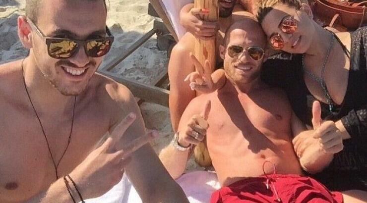 Ανδρέας Αβραάμ - Χριστιάνα Παναγιώτου: Οι καλοκαιρινές διακοπές τους στη Χαλκιδική