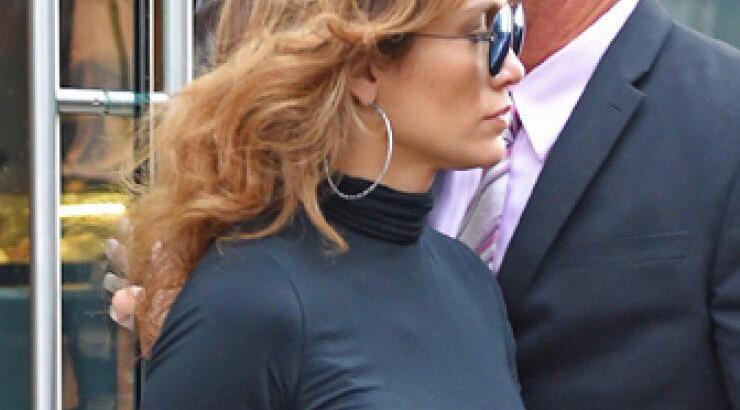 Jennifer Lopez: Σέξυ στα μαύρα ντυμένη [εικόνες]
