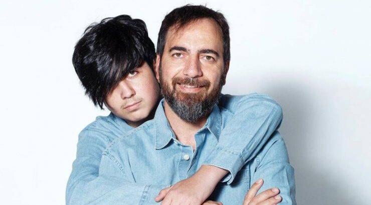 Λώρης Λοϊζίδης: Στην Αγγλία με τον έφηβο γιο του, Χρύση [εικόνα] 