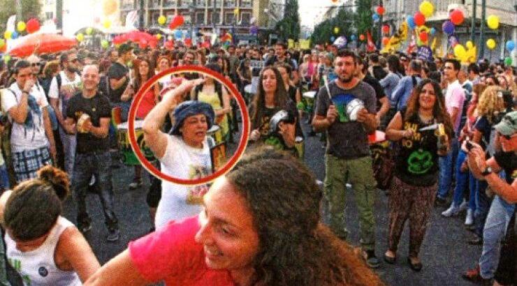 H Eλένη Λουκά «έκλεψε την παράσταση» στο Athens Pride