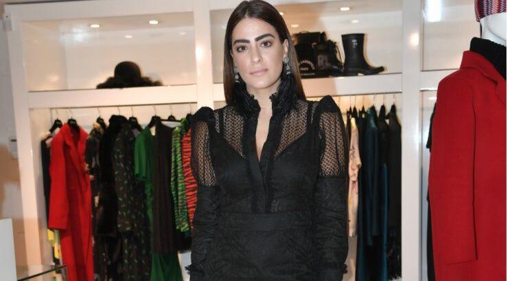 Λουκία Σεργίδη: Ξεχώρισε με total black look