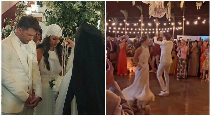 Λούκας Γιώρκας – Βασιλική Σαλαμπάση: Έκαναν είσοδο στο πάρτι τραγουδώντας μαζί [βίντεο]