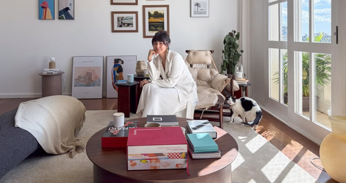 Ένα διαμέρισμα για καλή ζωή, με τέχνη, φίλους και καλή ενέργεια