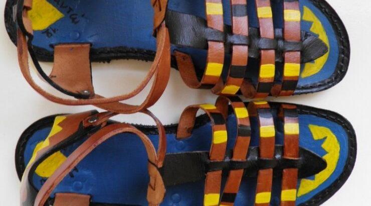 Sandals with a twist!