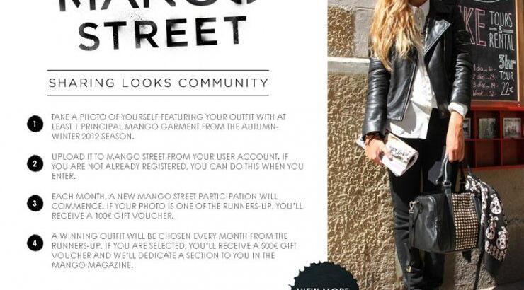 Οnline διαγωνισμός Mango Street