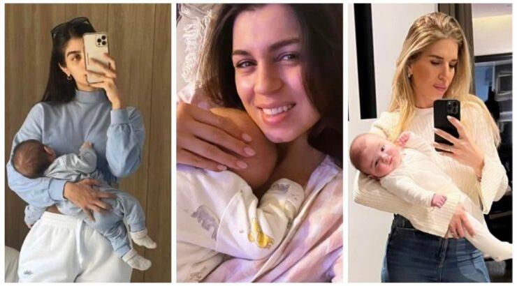 Μανούλες της κυπριακής showbiz ποζάρουν αγκαλιά με τα μωράκια τους [εικόνες]