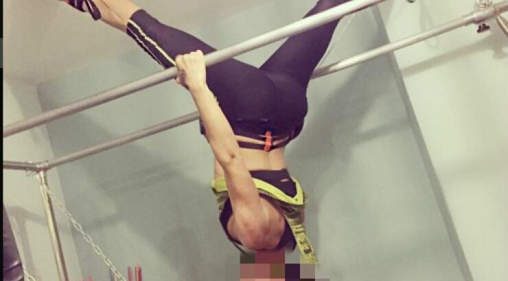 Η σκληρή γυμναστική επώνυμης Κύπριας [εικόνες+βίντεο]