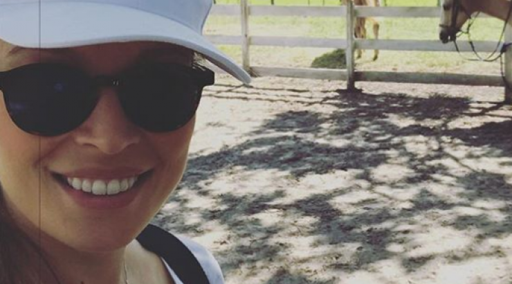 Θα μας τρελάνει! Η Μαριέττα Χρουσαλά ποζάρει με μαγιό στον ένατο μήνα της εγκυμοσύνης της!