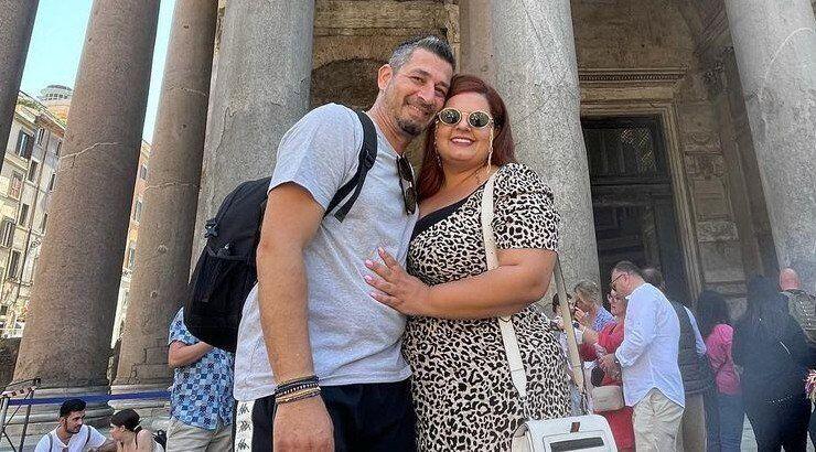 Μαριλένη Σταύρου: Το τρυφερό στιγμιότυπο με τον σύζυγό της στο Λονδίνο [βίντεο]