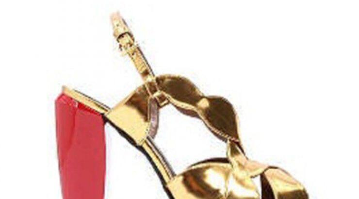 Selfridges golden heels